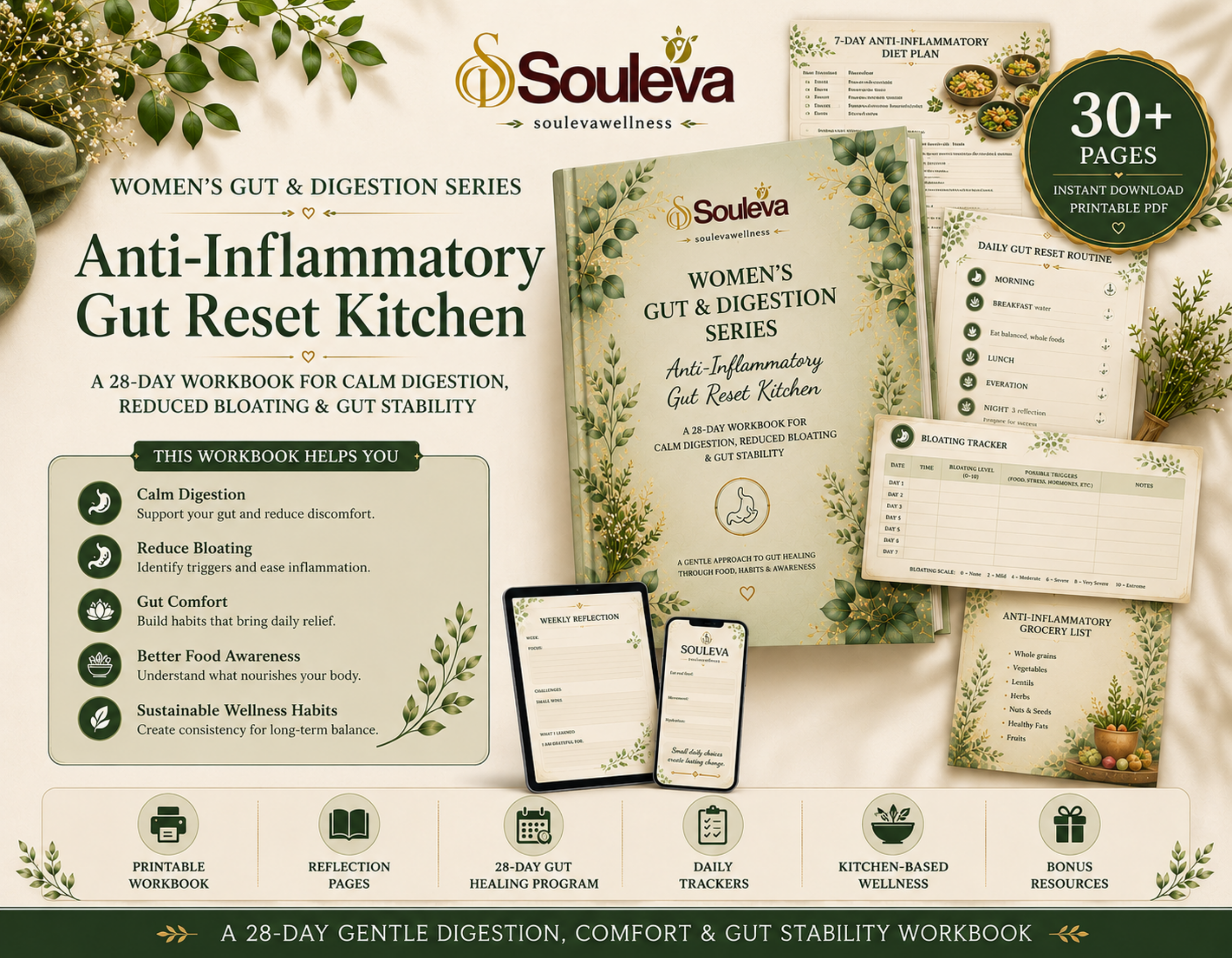 Anti-Inflammatory Gut Reset Kitchen