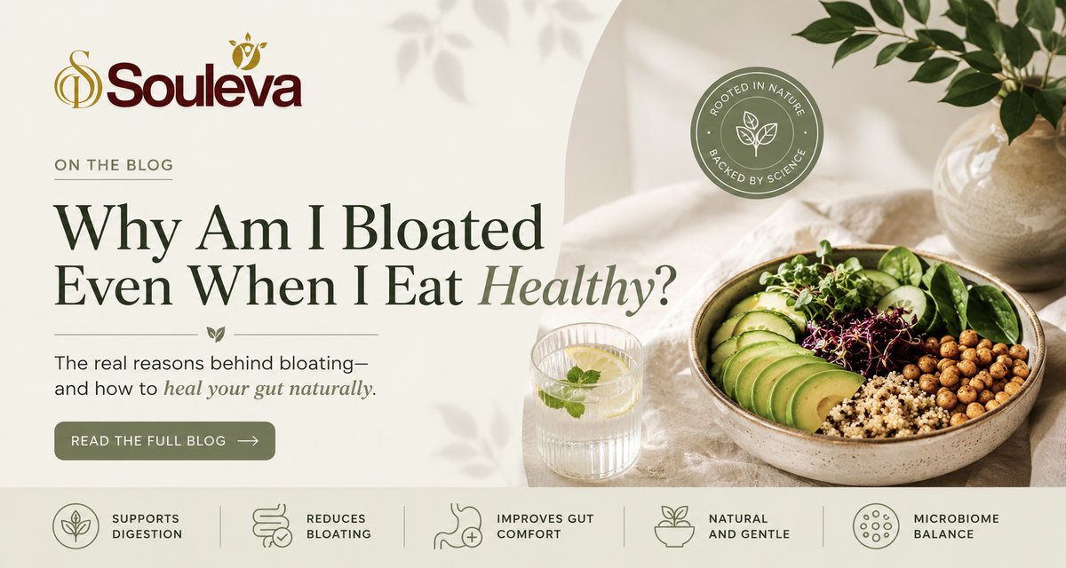 Why Am I Bloated Even When I Eat Healthy?