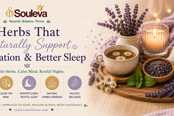 Herbs That Naturally Support Relaxation & Better Sleep