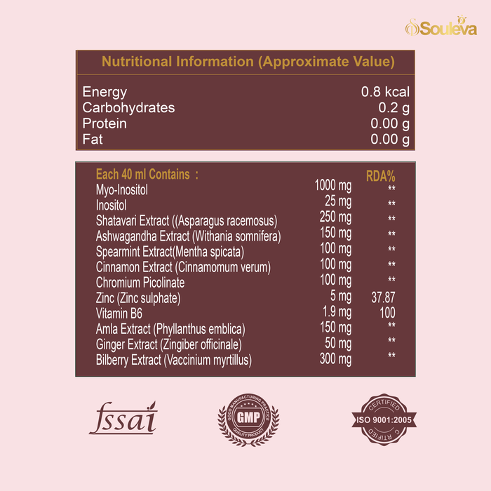 PMOS Balance+ Women's Hormonal Wellness Shots