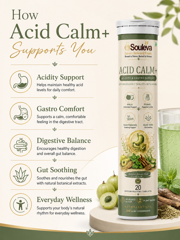 Acid Calm+ Nutraceutical Effervescent Tablets