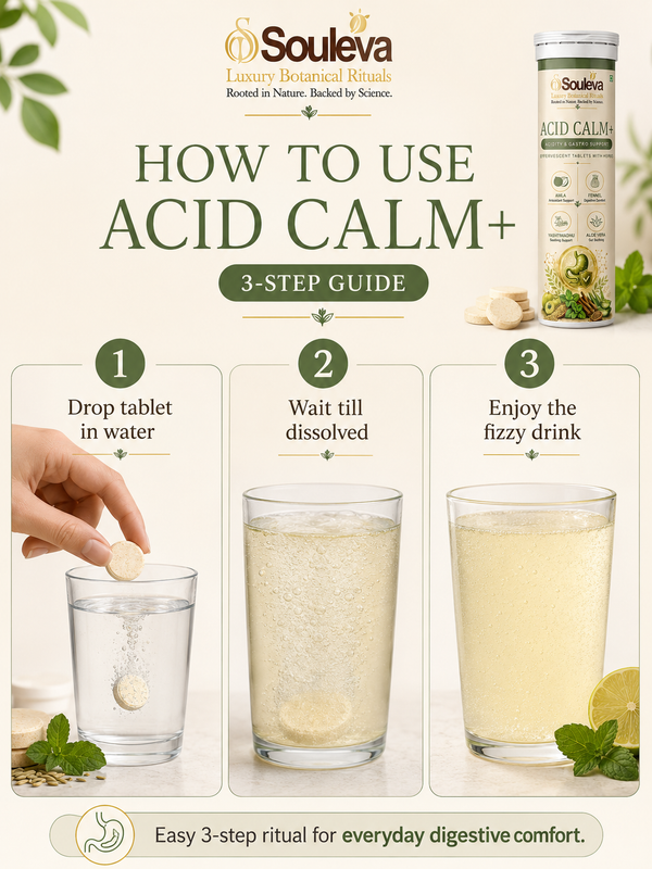 Acid Calm+ Nutraceutical Effervescent Tablets