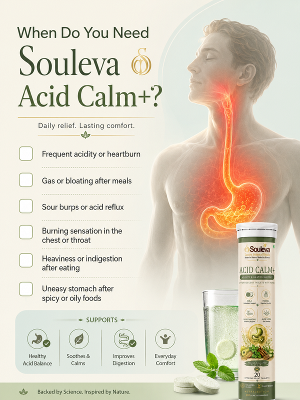 Acid Calm+ Nutraceutical Effervescent Tablets