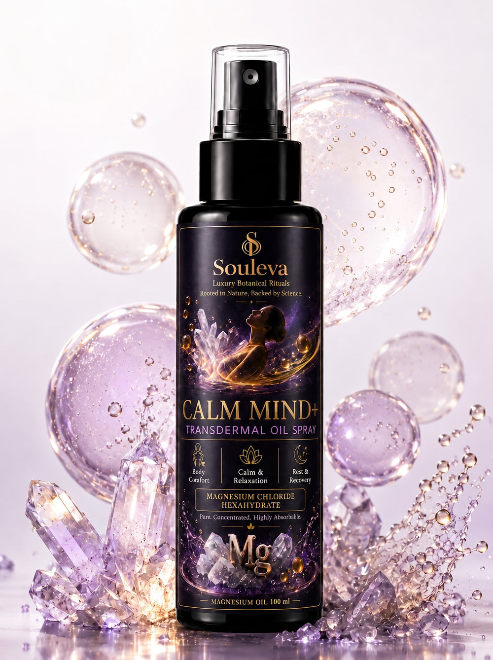 Calm Mind+ Transdermal Magnesium Oil Spray