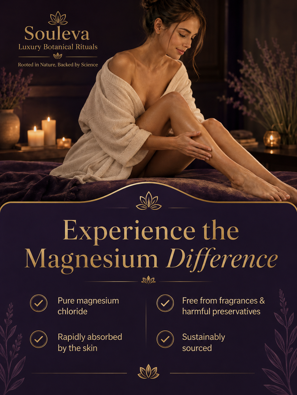 Calm Mind+ Transdermal Magnesium Oil Spray