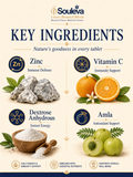 Souleva Daily Revive+ Energy & Immunity Effervescent Tablets