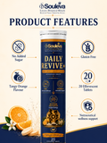 Souleva Daily Revive+ Energy & Immunity Effervescent Tablets