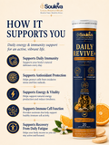 Souleva Daily Revive+ Energy & Immunity Effervescent Tablets