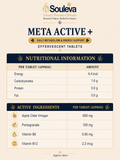 Meta Active+ Metabolism & Energy Effervescent Tablets