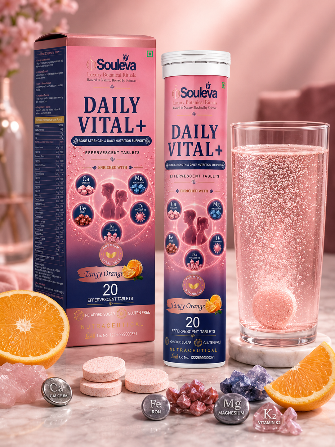 Daily Vital+ Multivitamin Effervescent Tablets
