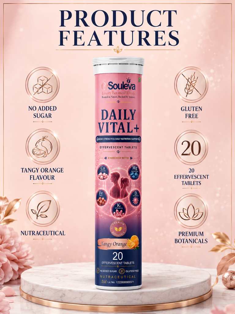 Daily Vital+ Multivitamin Effervescent Tablets