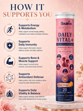 Daily Vital+ Multivitamin Effervescent Tablets