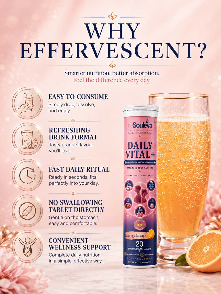 Daily Vital+ Multivitamin Effervescent Tablets
