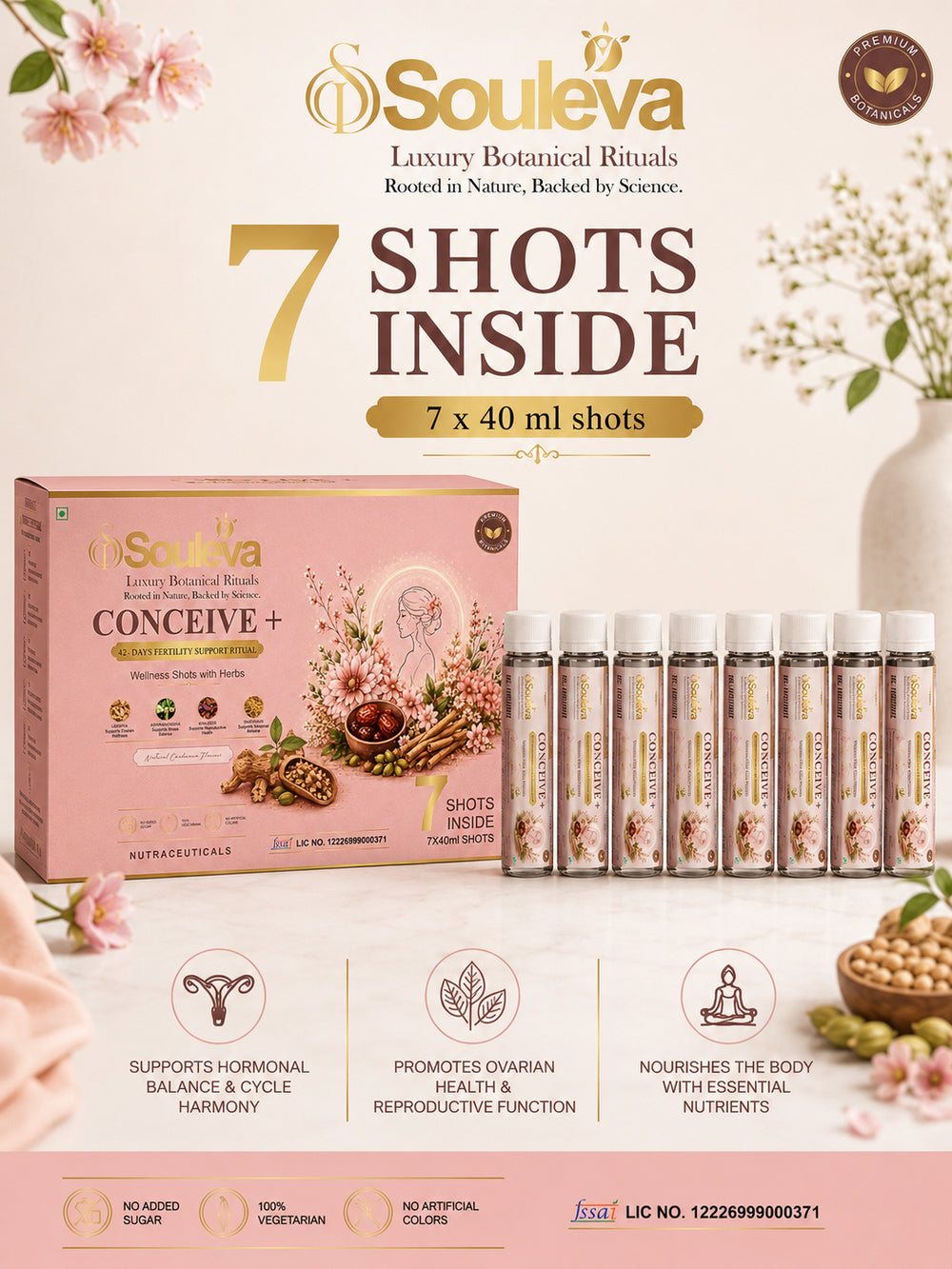 Conceive+ Women's Fertility Support Wellness Shots