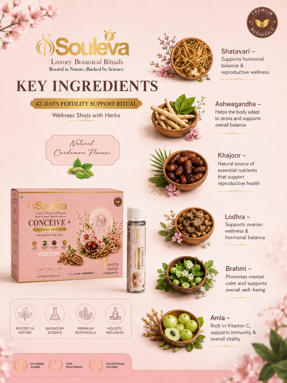 Conceive+ Women's Fertility Support Wellness Shots