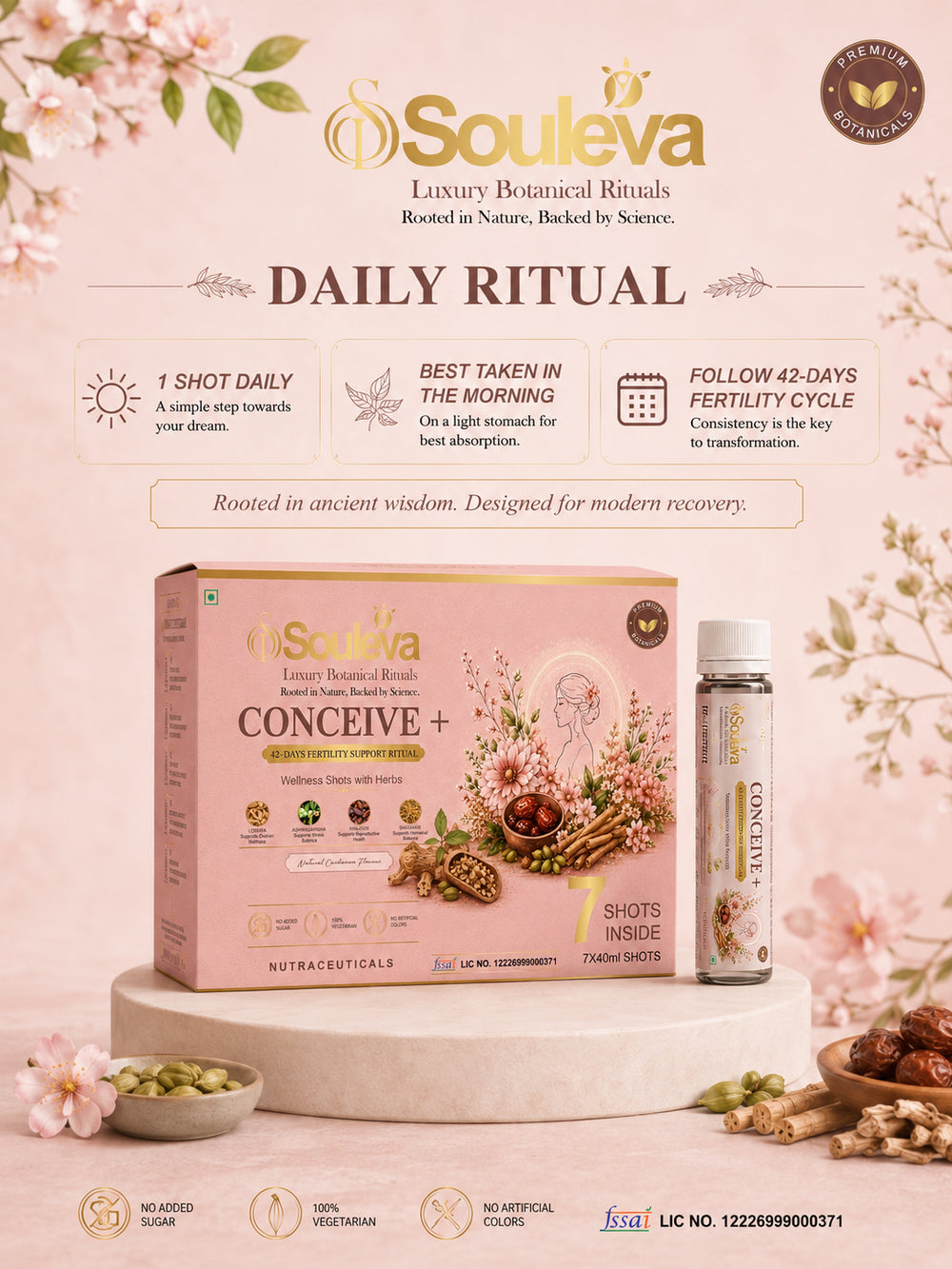 Conceive+ Women's Fertility Support Wellness Shots