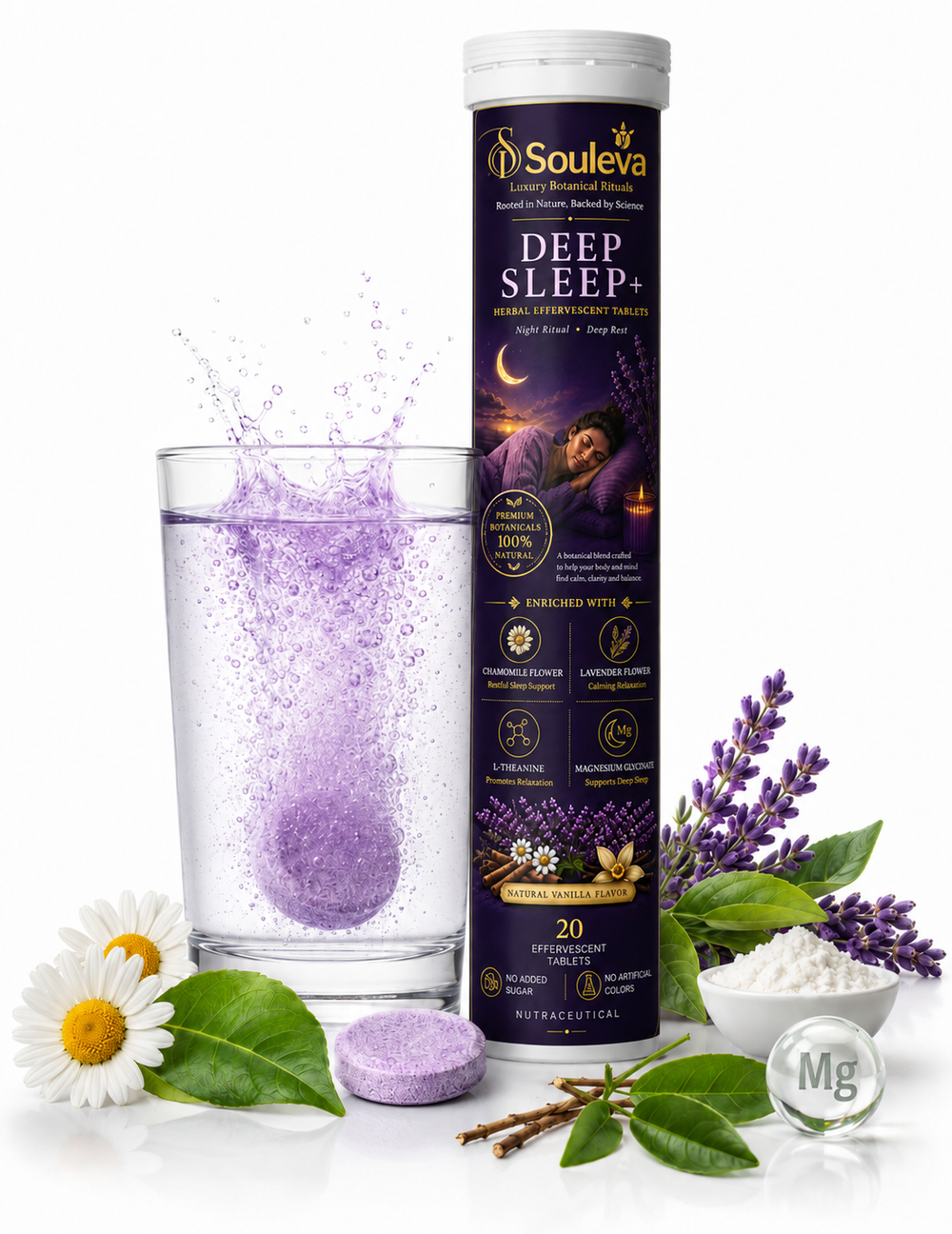 Deep Sleep+ Herbal Effervescent Tablets