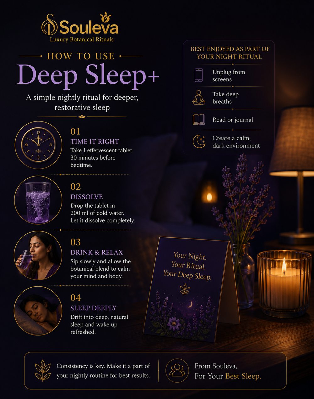 Deep Sleep+ Herbal Effervescent Tablets