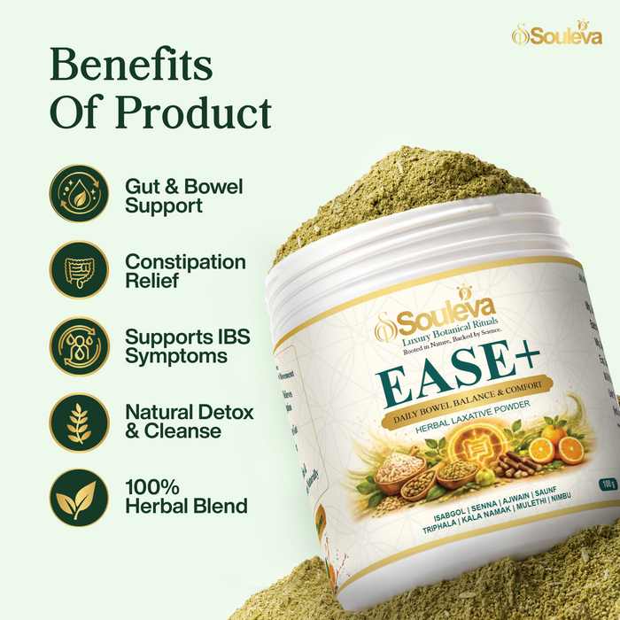 EASE+ Herbal Laxative Powder for Daily Bowel Balance