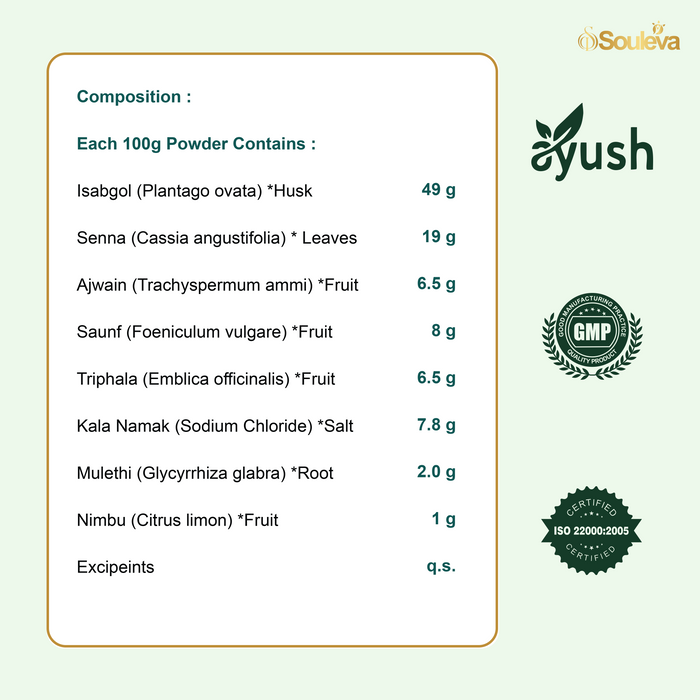 EASE+ Herbal Laxative Powder for Daily Bowel Balance