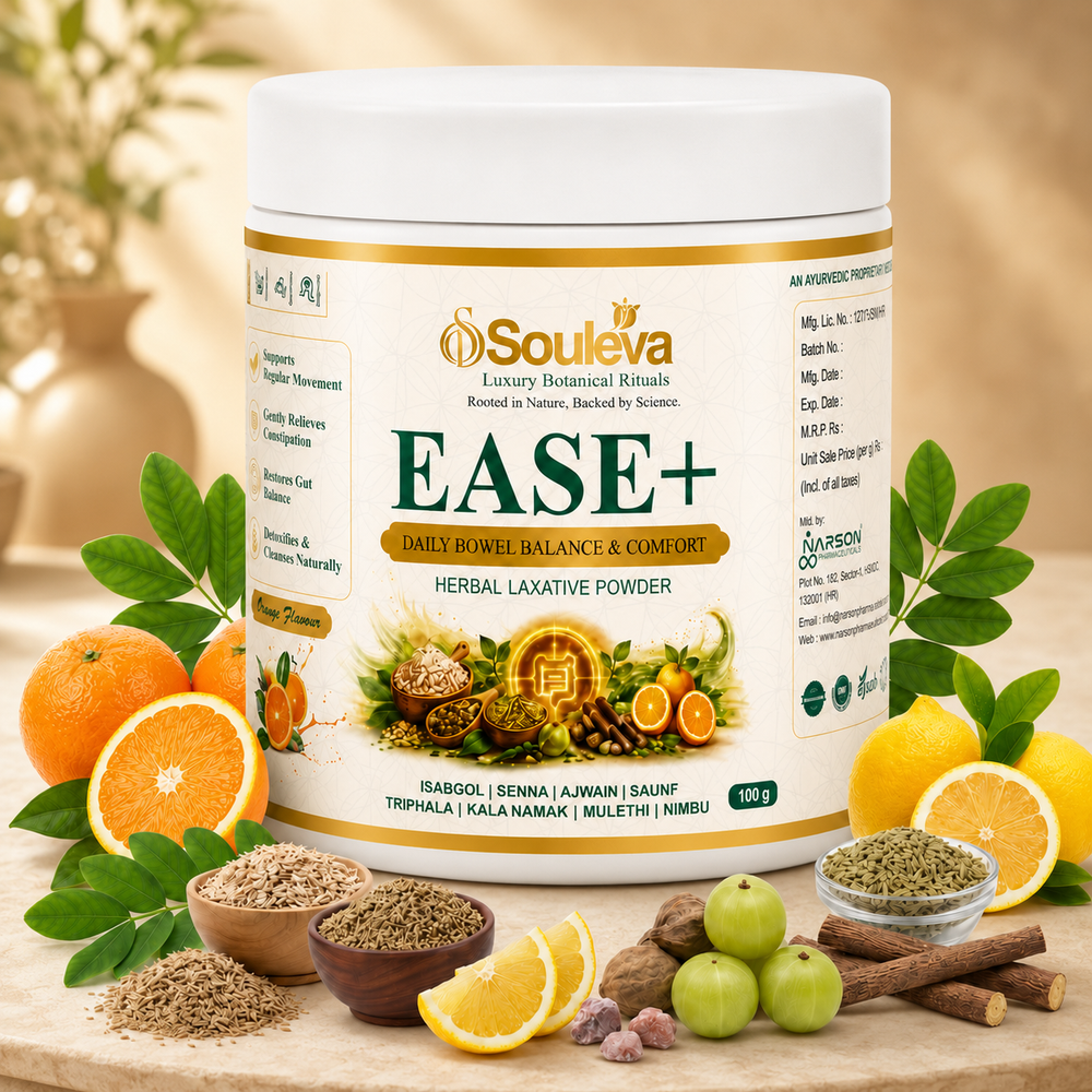 EASE+ Herbal Laxative Powder for Daily Bowel Balance