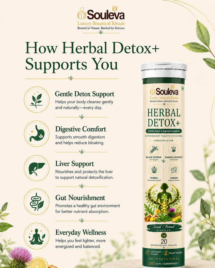 Herbal Detox+ Effervescent Tablets