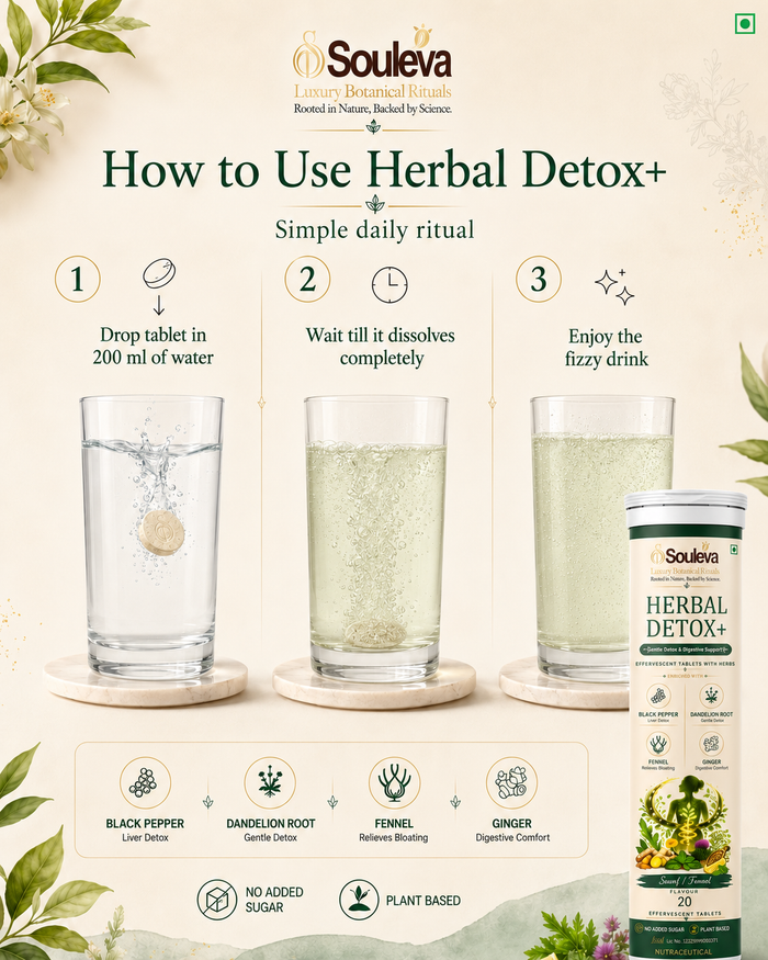 Herbal Detox+ Effervescent Tablets