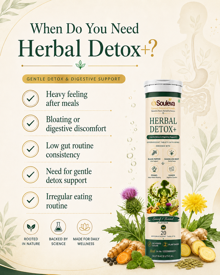 Herbal Detox+ Effervescent Tablets