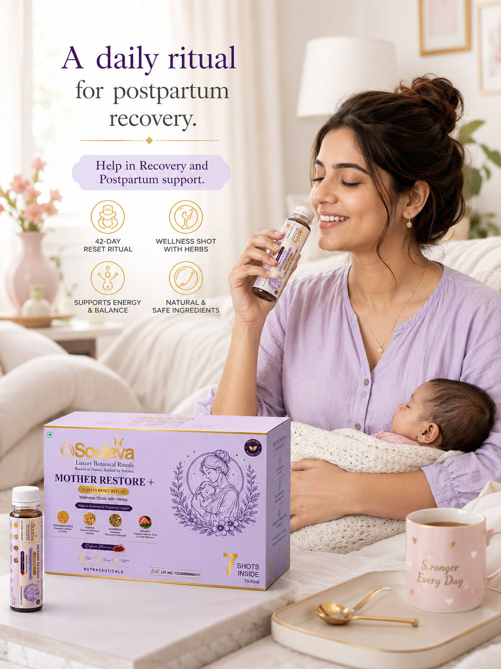 Mother Restore+ Postpartum Wellness Shots