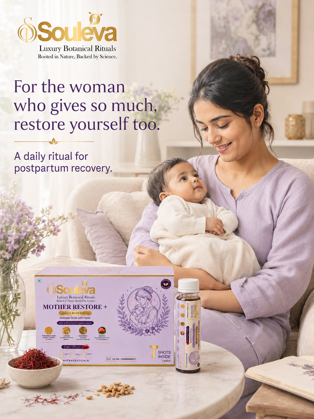 Mother Restore+ Postpartum Wellness Shots