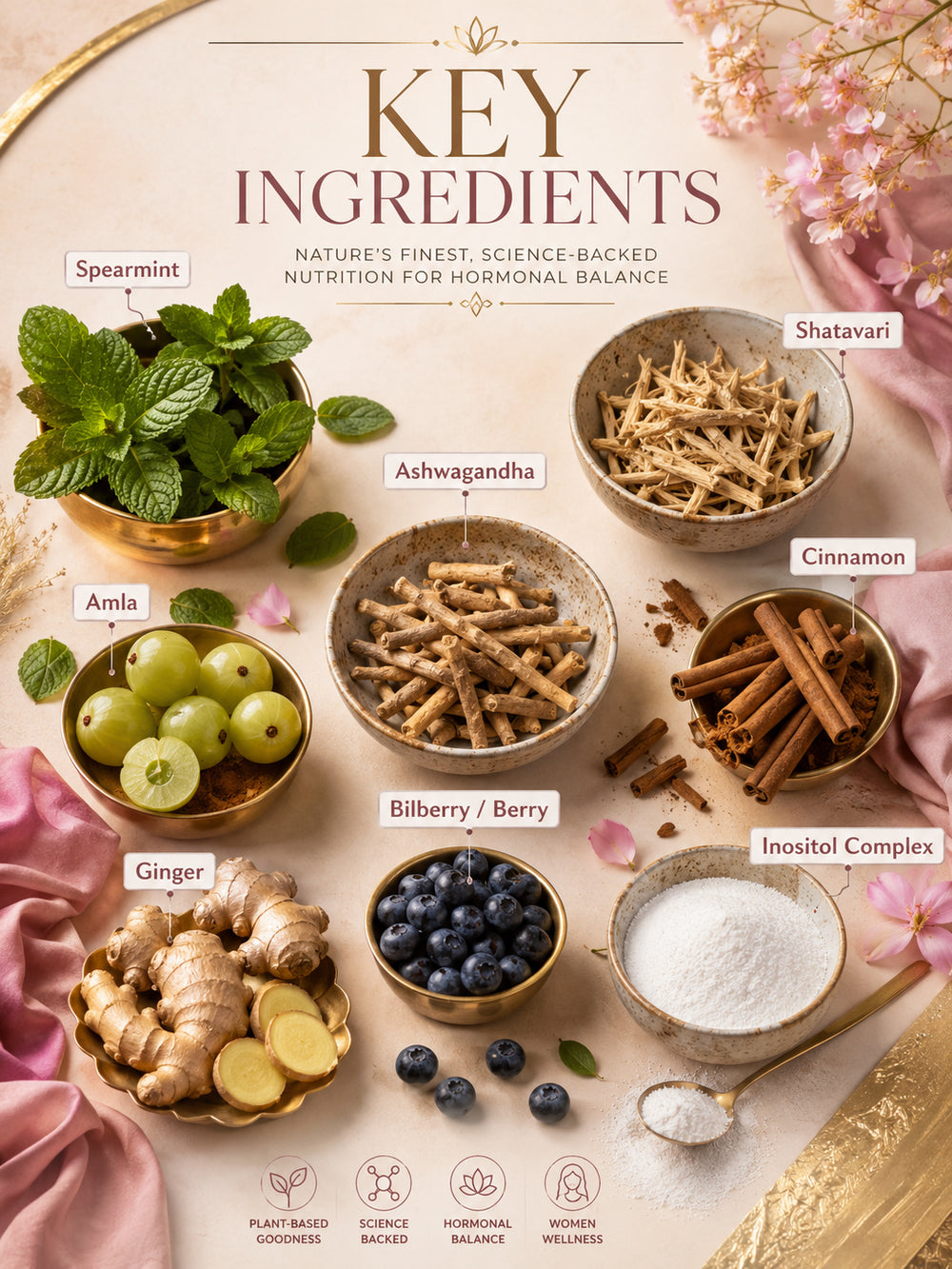 PMOS Balance+ Women's Hormonal Wellness Shots