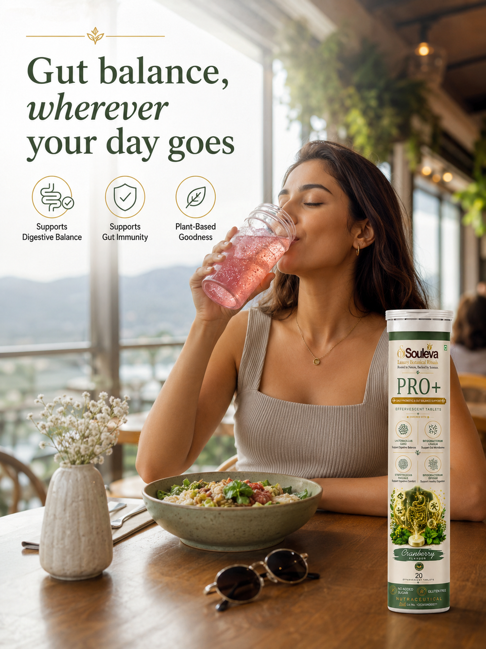 PRO+ Multi-Strain Probiotic Effervescent Tablets