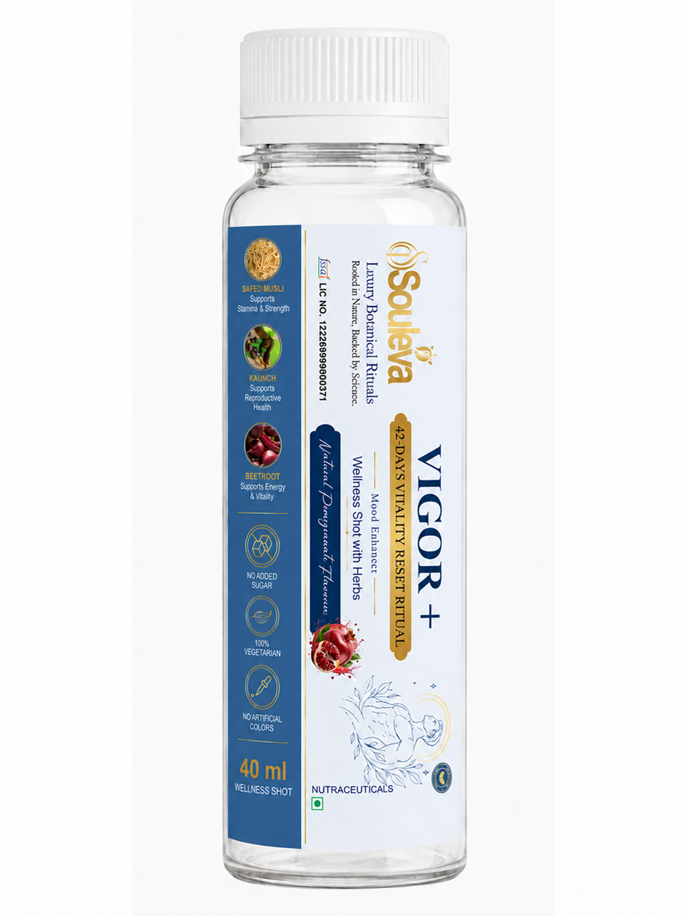 Souleva Vigor+ Men's Vitality Wellness Shots