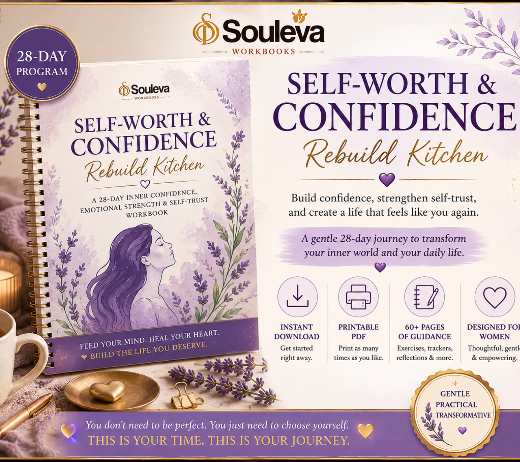 Self-Worth & Confidence Rebuild Kitchen